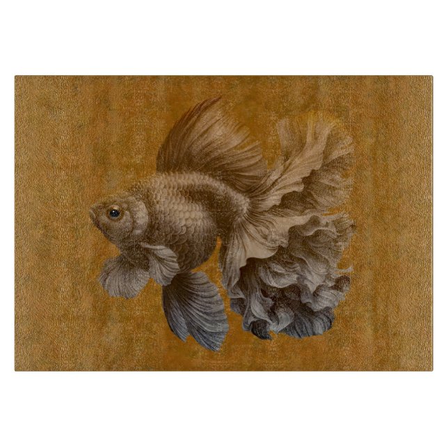 Planche À Découper Poisson d'or (Devant)
