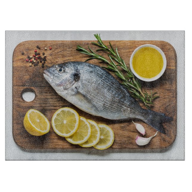 Planche À Découper Poisson Dorado (Devant)