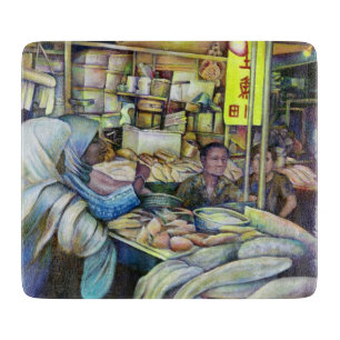 Planche À Découper Poisson fin frais du vendredi, Singapour