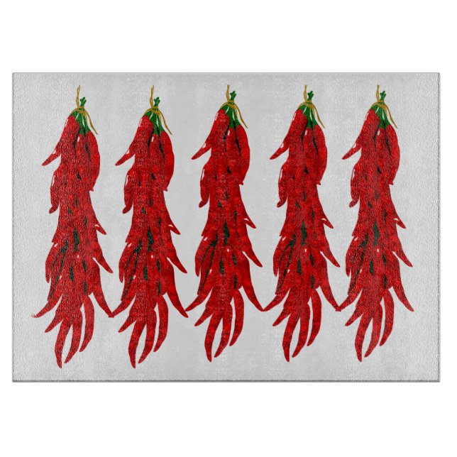 Planche À Découper Poivrons de chili séchés (Devant)