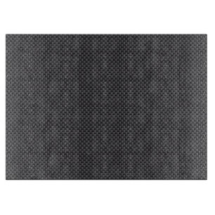 Planche À Découper Polymère noir et gris de fibre de carbone