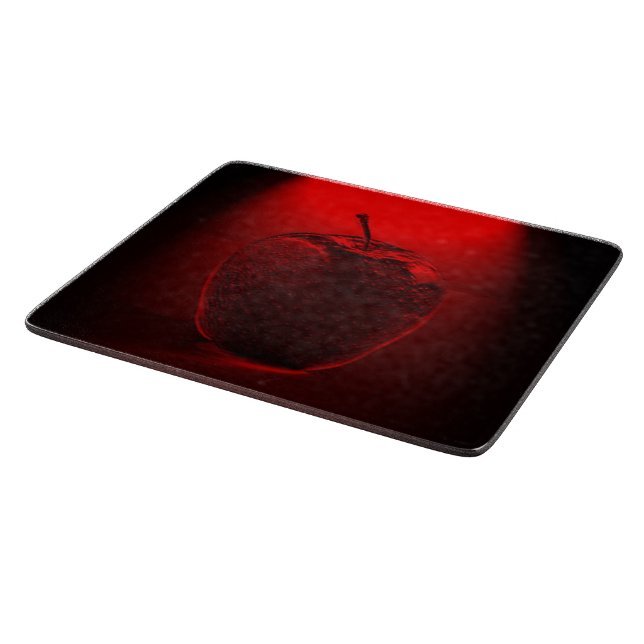 Planche À Découper Pomme rouge cristallisée (Coin)