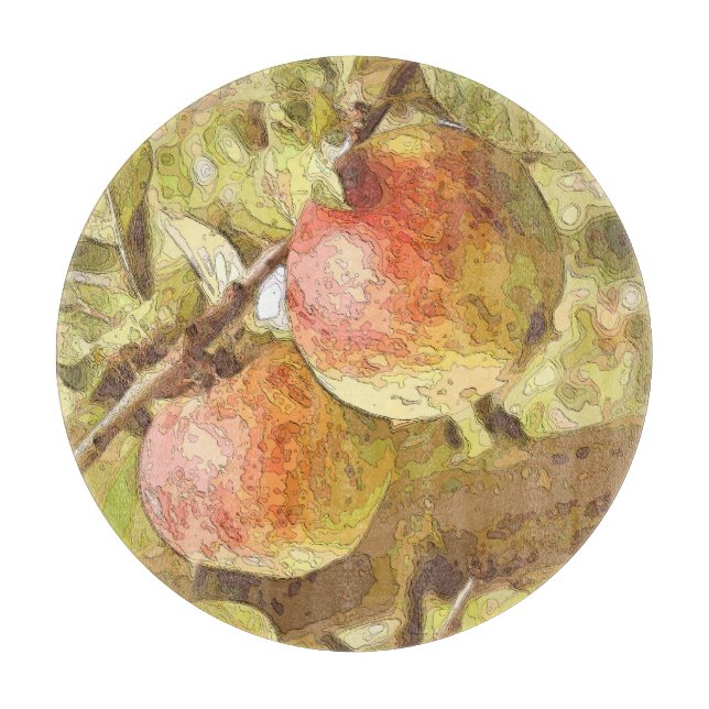 PLANCHE À DÉCOUPER POMMES (Devant)