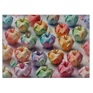 Planche À Découper Pommes Origami