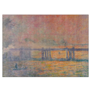 Planche À Découper Pont croisé de Claude Monet Charing