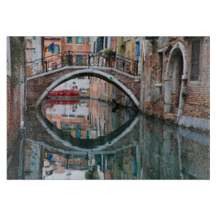 Planche À Découper Pont sur le canal de Venise