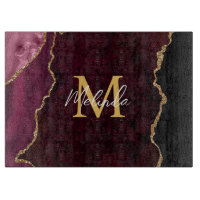 Porte en marbre rouge et or