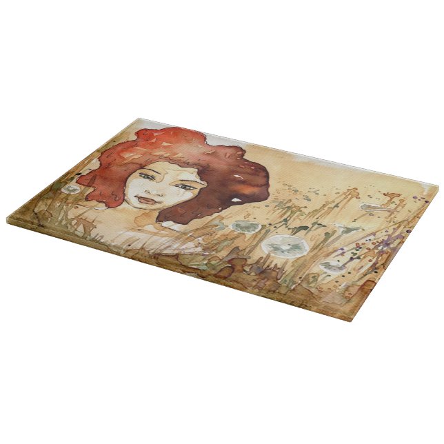 Planche À Découper Portrait abstrait 3 (Coin)