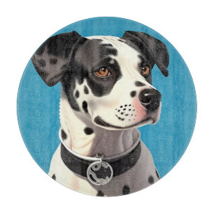 Planche À Découper Portrait de Dalmatien