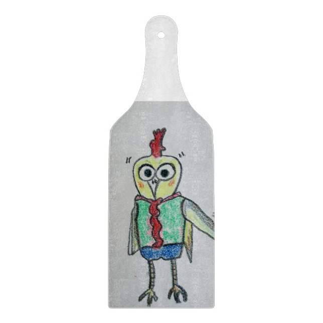Planche à découper pour poulet (Devant)