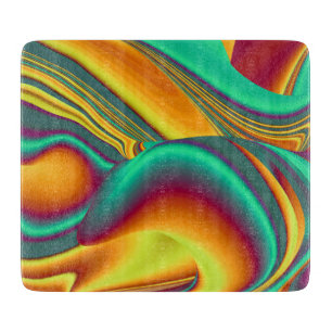 Planche À Découper Printemps Été Automne Fleurs Magie