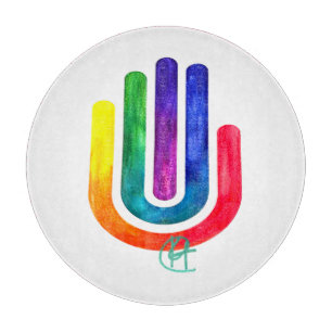 Planche À Découper Prison minimaliste Hamsa Art Challah