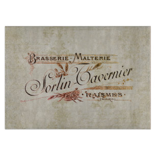 Planche À Découper Publicité vintage de brasserie française