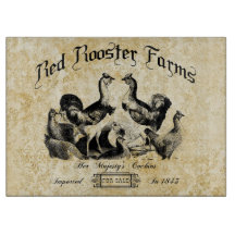 Publicité vintage sur la ferme de volaille