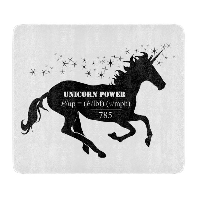 Planche À Découper Puissance de licorne (Devant)