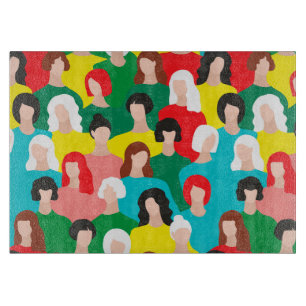 Planche À Découper Puissance des filles