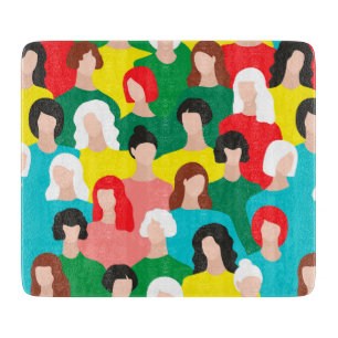 Planche À Découper Puissance des filles