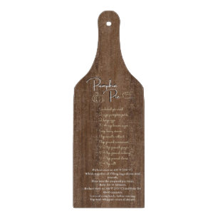 Planche À Découper Pumpkin Pie Recipe Kitchen Glass Cutting Board
