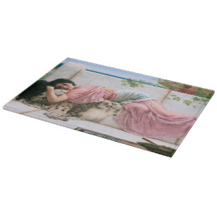 Planche À Découper Quand le coeur est jeune par John William Godward