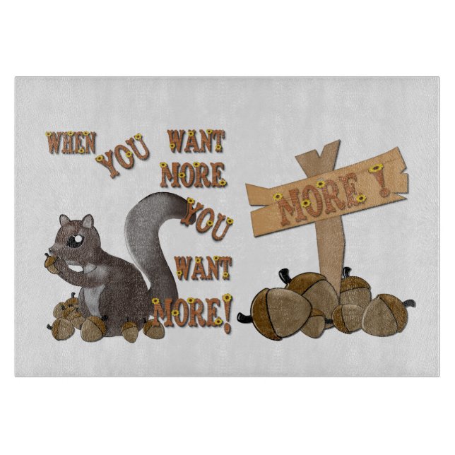 Planche À Découper Quand tu veux plus tu veux plus (Devant)