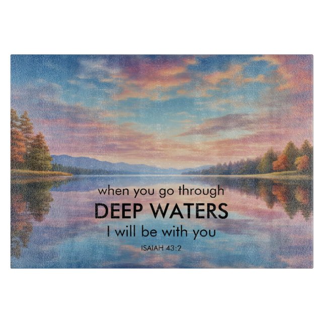 Planche À Découper Quand Vous Traversez La Planche De Découpe Des Eau (Devant)