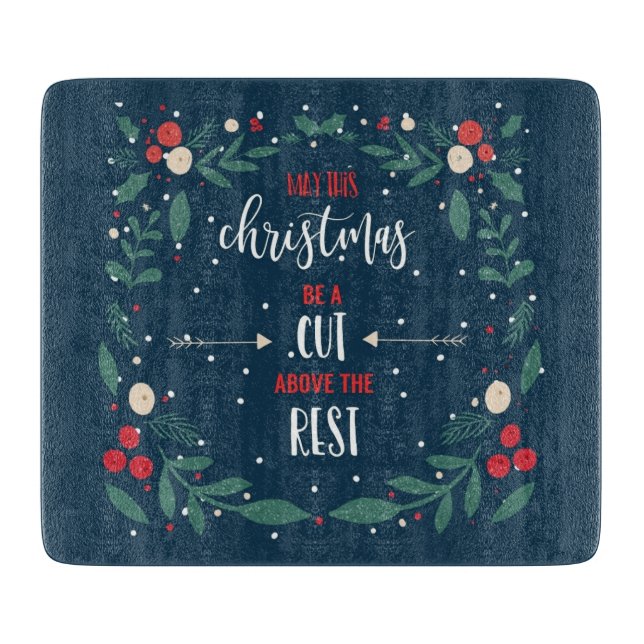 Planche À Découper que ce Noël soit une coupure au-dessus du reste (Devant)