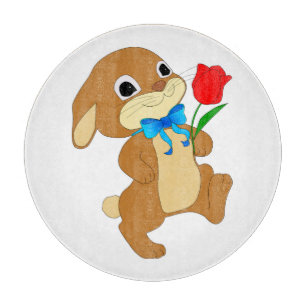 PLANCHE À DÉCOUPER RABBIT EN AMOUR