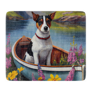 Planche À Découper Rat Terrier sur une pagaie : une aventure Pittores