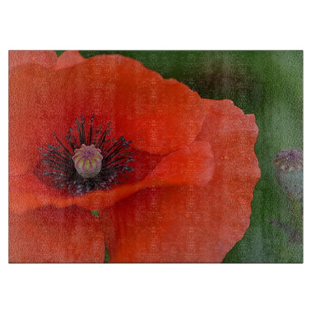 Planche À Découper Red Poppy (Devant)
