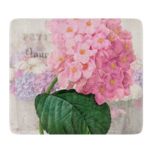 Planche À Découper Redoute Pink Hydrangea Rectangle de découpe
