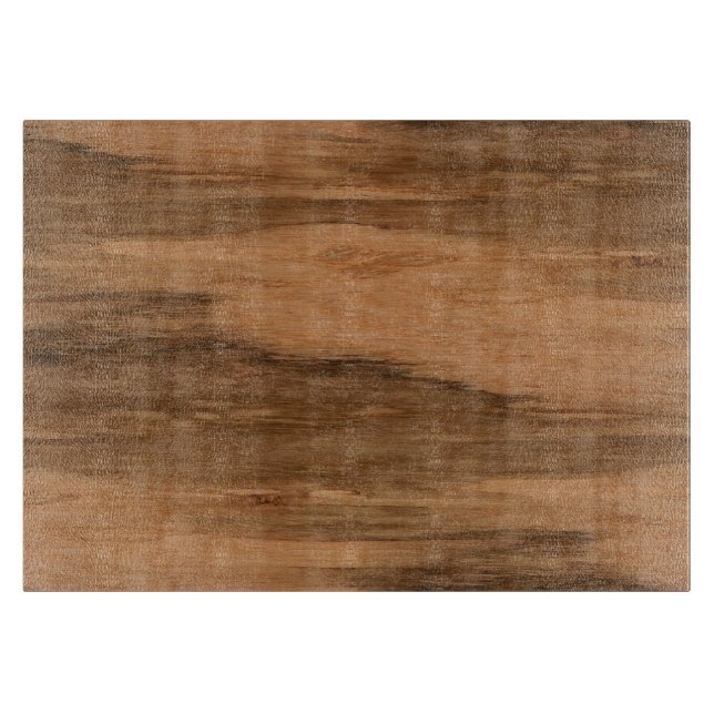 Planche À Découper Regard du bois de grain d'eucalyptus naturel (Devant)