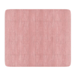 Planche À Découper Regard du bois en bambou de grain de quartz rose