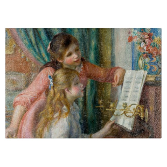 Planche À Découper Renoir Girls at the Piano Impressionism Painting (Devant)