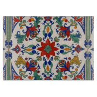 Reproduction colorée Iznik persan turc peinte à la