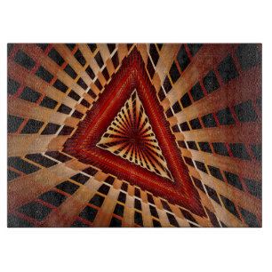 Planche À Découper Réseau d'Imaginaires 3D Conception graphique fract