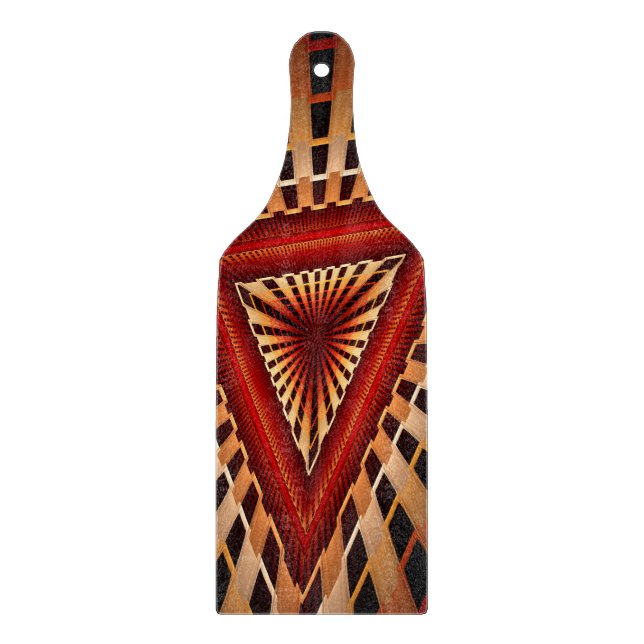 Planche À Découper Réseau d'Imaginaires 3D Conception graphique fract (Devant)