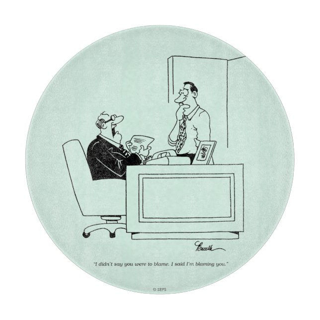 Planche À Découper Responsabilité Office (Devant)