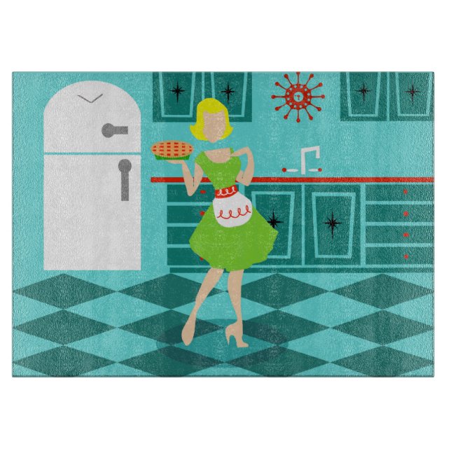 Planche à découper rétro (Devant)