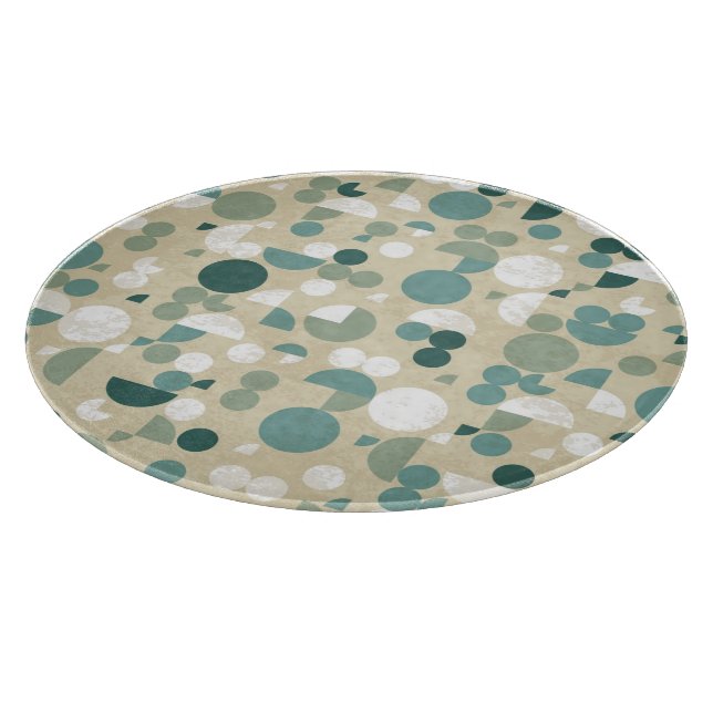 Planche À Découper Rétro motif abstrait (Coin)