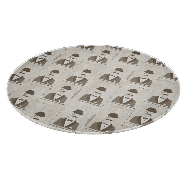 Planche À Découper Rétro motif pour l'homme (Coin)