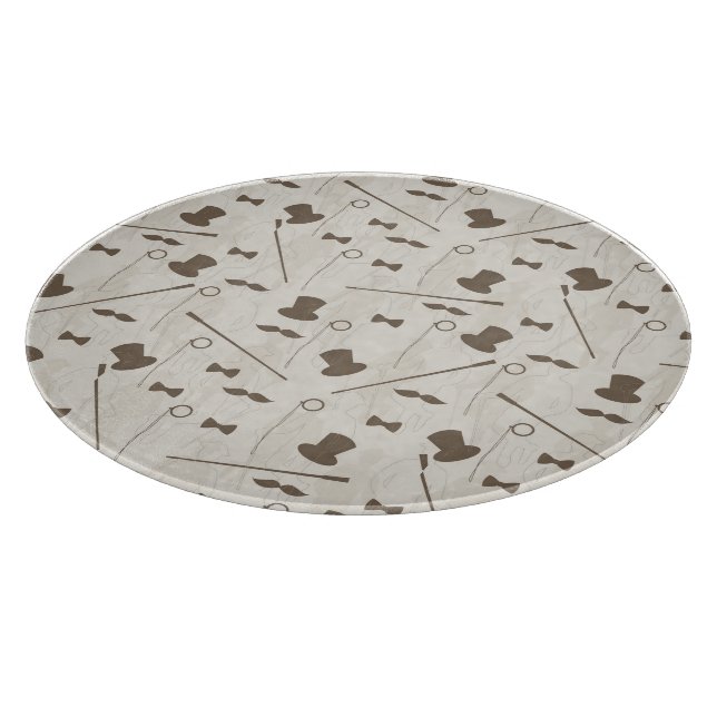 Planche À Découper Rétro motif pour l'homme 2 (Coin)