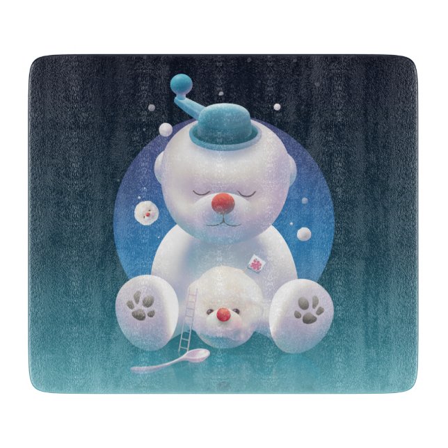 Planche À Découper Rêve de Bichon Ice Shaver (Devant)