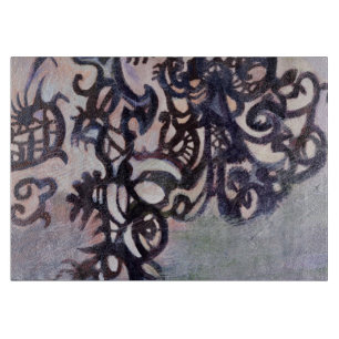 planche à découper rêveuse de motif