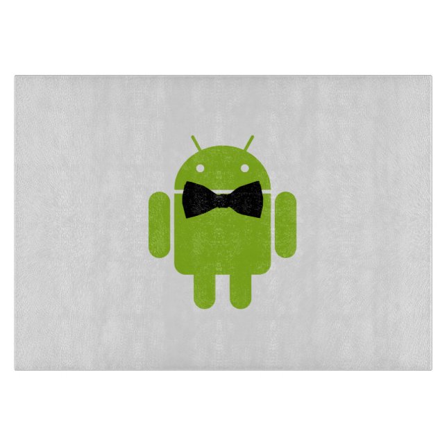 Planche À Découper Robot Androïde vert à part entière (Devant)