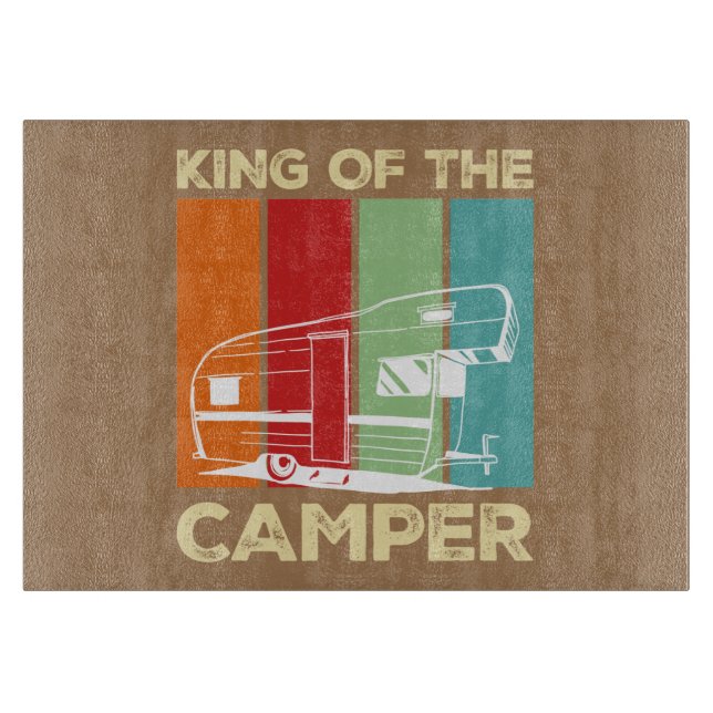 Planche À Découper Roi Du Camper (Devant)