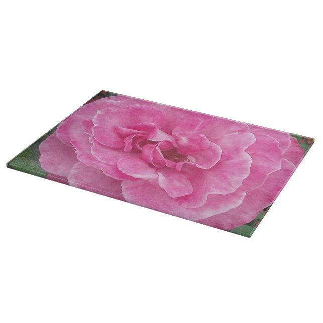 Planche À Découper Rose de jardin rose (Coin)