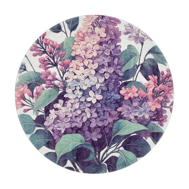 Planche À Découper Rose lilas (Devant)