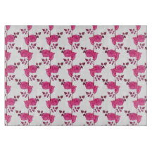 Planche à découper Rose sur la Vigne