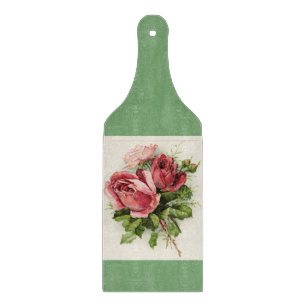 Planche À Découper Roses d'antiquités vintages