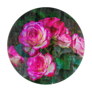 Planche À Découper Roses rouges